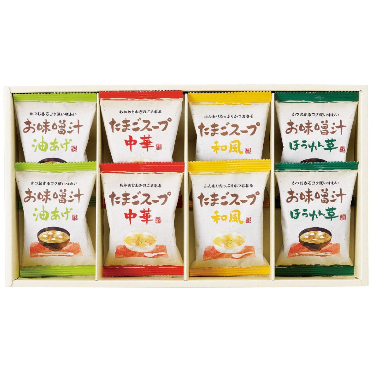 Amazon.co.jp: Freeze-Dried Miso Soup, Soup Assortment X202-02